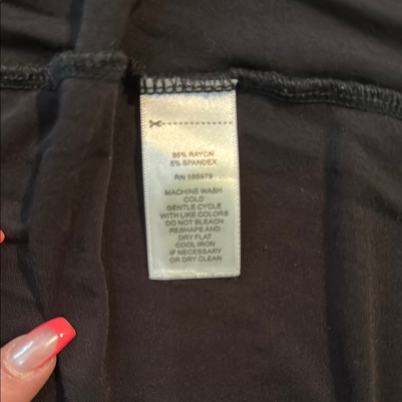 Cable & Gauge Black Relaxed Fit Short Sleeve Tee - Picture 6 of 6